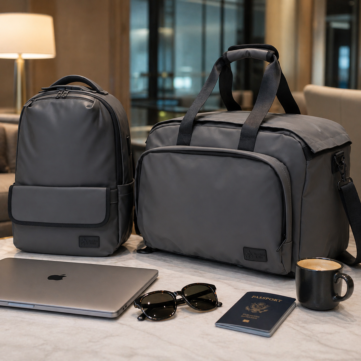 Executive Tech Backpack + Duffle hero