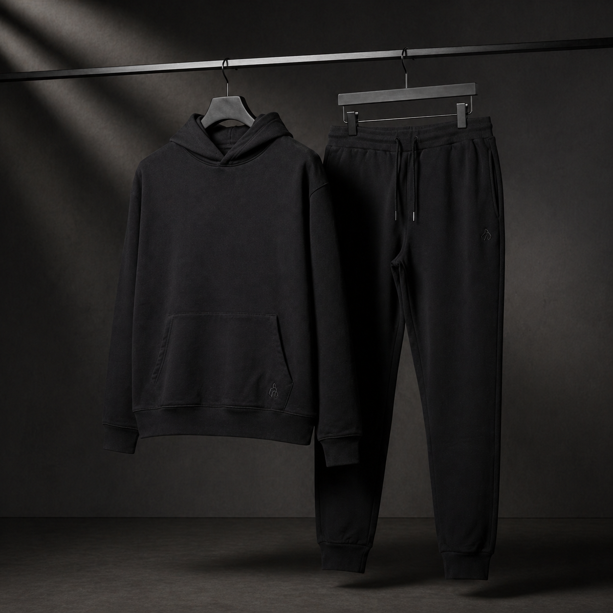 StealthWear Hoodie + Joggers — product flat
